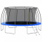 vidaXL Set trambulină rotundă, 488x90 cm, 150 kg