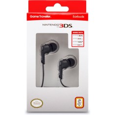 Casti / Earbuds Game Traveller , Nintendo 3DS - Negre - 0663293105793