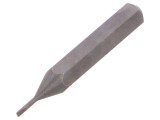 Capăt șurubelniță plată 0,8x0,2mm 28mm Micro