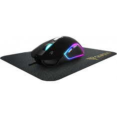 Mouse Gaming Gamdias Zeus M3, iluminare RGB, mouse pad NYX E1 foto