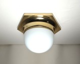 Plafoniera Mid Century, minimalist, Postmodern, hexagonal, vintage