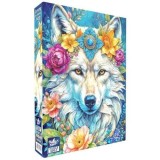 Puzzle Black Sea &bdquo;Printre flori, lupul&rdquo; &ndash; 500 de piese