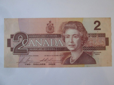Canada 2 Dollars 1986 foto