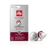Illy Espresso Intenso 100% Arabica Capsule Nespresso, 10 buc