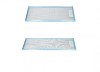 Set 2 Filtre Hota Beko CTB6250, Asimetrice, 51.5cm x 16.6/18.6cm, Originale, Filtru Hota Beko, Filtre Hote