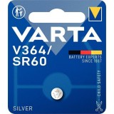 Baterie Varta V364 (SR60) 1.55V, Silver-Oxid, 1 buc, Ceas, Telecomanda, Dispozitive medicale, SR621, AG1