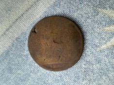 ONE PENNY 1862 - MAREA BRITANIE foto