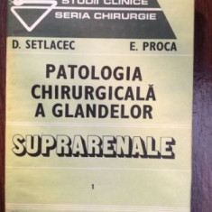 Patologia chirurgicala a glandelor suprarenale 1- D. Setlacec, E. Proca