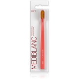 MEDIBLANC 2990 Soft perie de dinti fin Salmon 1 buc