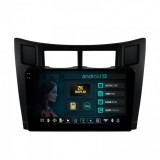 Navigatie 2K Toyota Yaris (2005-2012) 4GB RAM Android 13 Octacore Slot Sim 4G DSP GPS Wi-FI Carplay Android Auto USB Bluetooth Waze Touchscreen 9.5 In