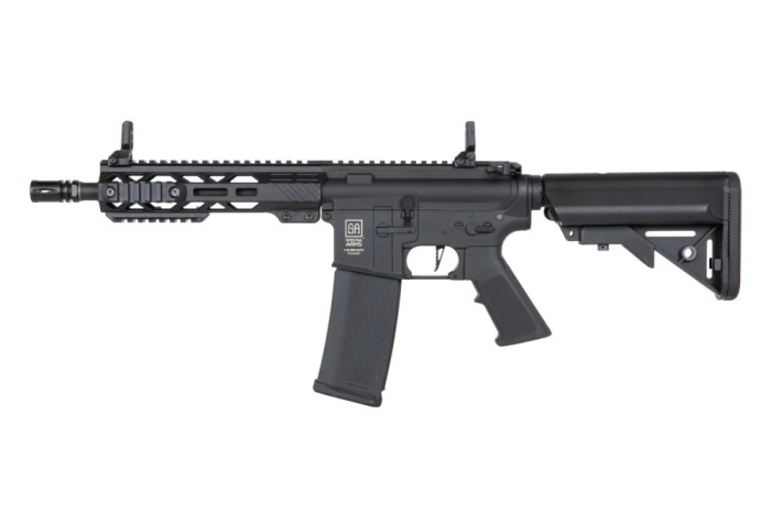 Replica asalt SA-F08 FLEX HAL ETU Specna Arms Negru