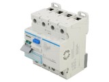 &Icirc;ntrerupător diferențial HAGER 3 poli 40A 30mA IP20