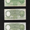 Rar! Set Argentina 3 x 50 pesos 1952(69) semnaturi diferite