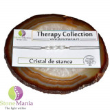 Bratara therapy cristal de stanca tuburi mici si argint 925, Stonemania Bijou