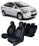 Cumpara ieftin Set huse scaune dedicata HYUNDAI ACCENT Solaris 2010-2015, Umbrella