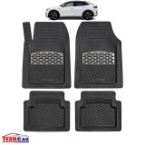 Covorase Auto TeamCar&reg; Tip Tavita Compatibile Volkswagen ID.5 E25 (2021&ndash;2025) - Carbon, Cauciuc