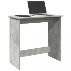 vidaXL Birou, gri beton, 80 x 40 x 75 cm, PAL 860457