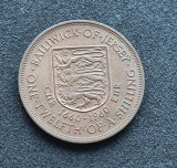 Bailiwick of Jersey 1/12 shilling 1960, Europa