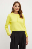 MAX&amp;Co. pulover din amestec de lana femei, culoarea galben, 2416361012200, Max&amp;Co.