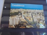 MAROC - VEDERE AERIANA A ORASULUI- PORT - NECIRCULATA, IMPRIMATA IN FRANTA -