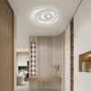 Lustra LED PERU 36W, 2 Cercuri, lumina Rece/Calda/Neutra, Negru ModernLight Concept