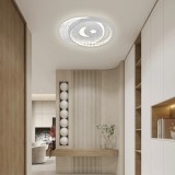 Lustra LED PERU 36W, 2 Cercuri, lumina Rece/Calda/Neutra, Negru ModernLight Concept