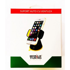 Suport auto cu ventuza pentru telefoane