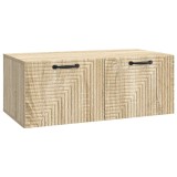 vidaXL Oglindă TV montată pe perete Stejar Sonoma 78,5 x 41 x 30 cm 898687