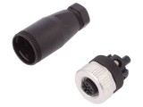 Mufă M12 5 Pin DeviceNet/CANopen IP67 pe Cablu