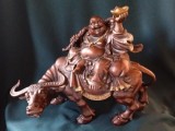 Statuie China cu Buda călare