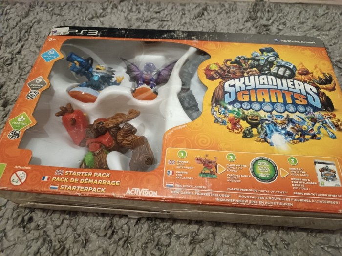 Set pachet joc Skylanders Giants set nou, la cutie compatibil cu PlayStation 3 PS3 PS 3