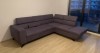 Canapea extensibila (coltar) gri