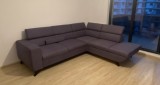 Canapea extensibila (coltar) gri