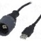 Conector {{Tip conector}}, {{Subtip conector}}, {{Numarul de pini}} pini, BULGIN - PXP6040/B/2M00