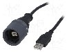 Conector {{Tip conector}}, {{Subtip conector}}, {{Numarul de pini}} pini, BULGIN - PXP6040/B/2M00