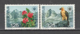 Iugoslavia.1970 Anul protejarii naturii-Flori si pasari SI.308