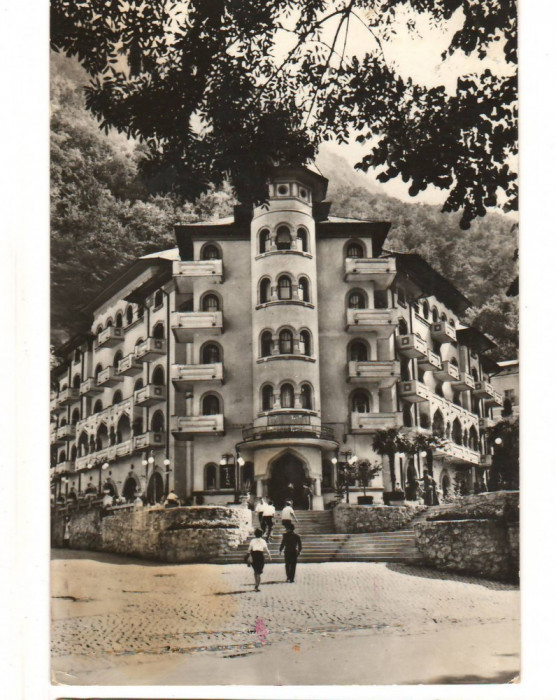 CPI B 11181 CARTE POSTALA - BAILE HERCULANE. HOTEL &quot;CERNA&quot;