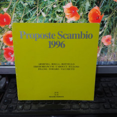 Proposte Scambio 1996 album Armenia, Bolla, Bottelo, Eredi Brancusi, Carocci 089