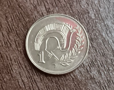 M3 C50 - Moneda foarte veche - Cipru - 1 cent - 2004 foto