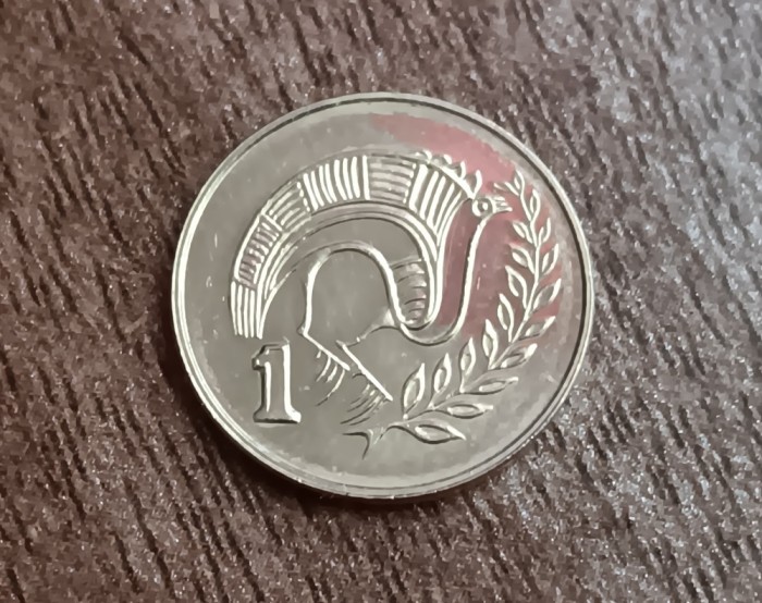 M3 C50 - Moneda foarte veche - Cipru - 1 cent - 2004