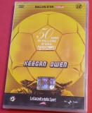 DVD fotbal (50 de ani de BALONUL de AUR)) + brosura - jucatorii KEEGAN si OWEN (Sigilat)