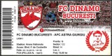 ROM&Acirc;NIA 2015 - BILET MECI DE FOTBAL - LIGA 1 - FC DINAMO BUCUREȘTI - AFC ASTRA GIURGIU - 03.10.2015 (C3)