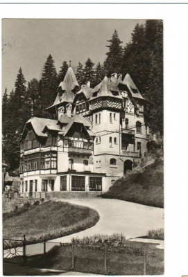 CPI B 10989 CARTE POSTALA - VILA LA SINAIA foto