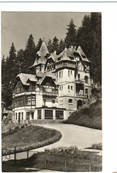 CPI B 10989 CARTE POSTALA - VILA LA SINAIA