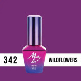 Lac gel MOLLY LAC UV/LED gel polish Fashion Outfit - Wildflowers 342, 10ml