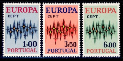 Portugal 1972 Europa CEPT MNH Mi.166-168 AC.357 foto