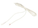 Cablu Alb 5m DC 5,5/2,1 1x1mm2