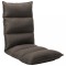 vidaXL Scaun de podea pliabil, gri taupe, material textil 325244