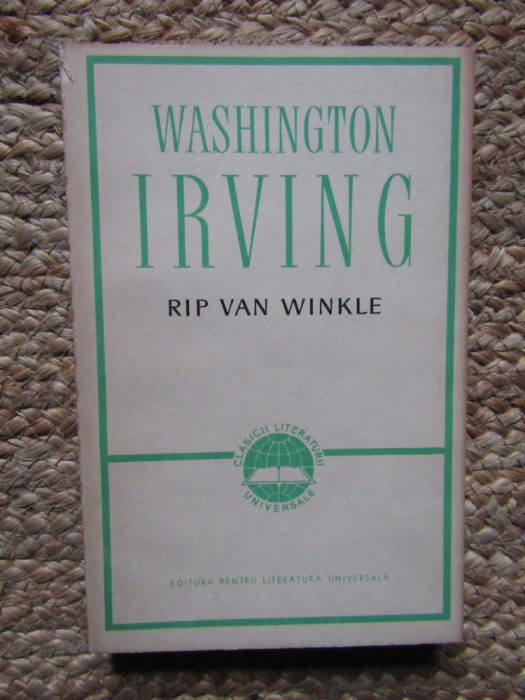 RIP VAN WINKLE - WASHINGTON IRVING