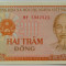 BANCNOTA COMUNISTA 200 DONG - VIETNAM, anul 1987 *cod 633 B = UNC